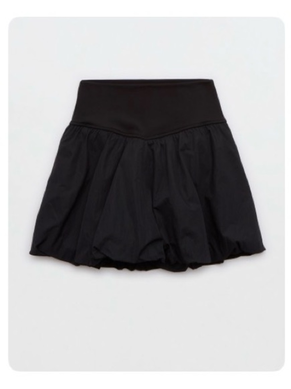 Aerie Black Women's Bubble Skirt